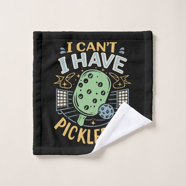 No puedo tener pickleball (Toallita)
