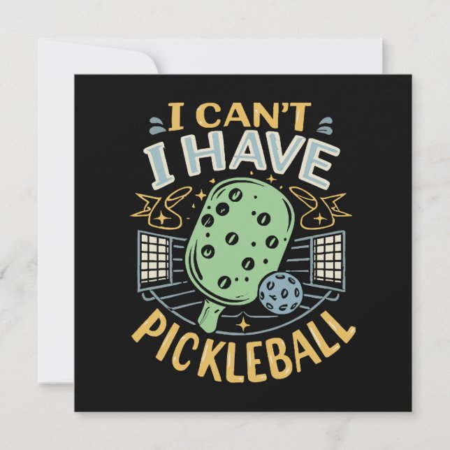 No puedo tener pickleball (Anverso)