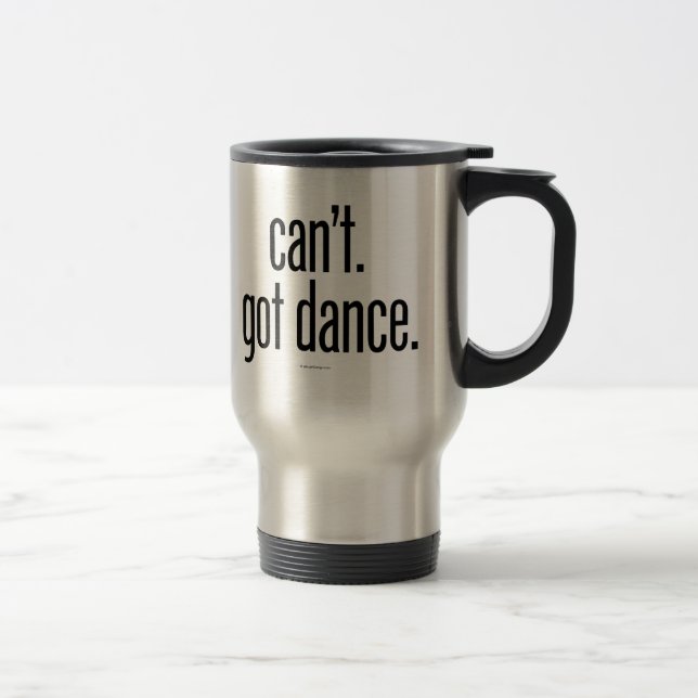 No puedo. Tengo baile. Taza de viaje (Derecha)