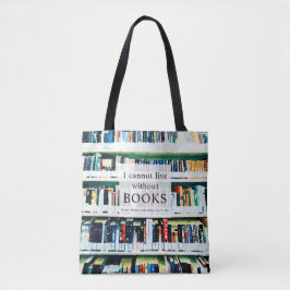 No puedo vivir sin libros, Cita a la bolsa