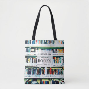 No puedo vivir sin libros, Cita a la bolsa