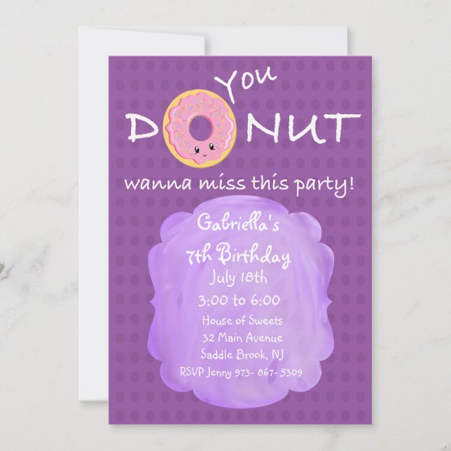 No quieres perder esta invitación de Chicas Fiesta (Anverso)