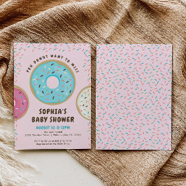 No quieres perder la invitación a Baby Shower