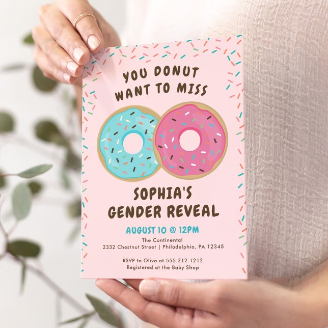No quieres perder la invitación a revelar género (Subido por el creador)