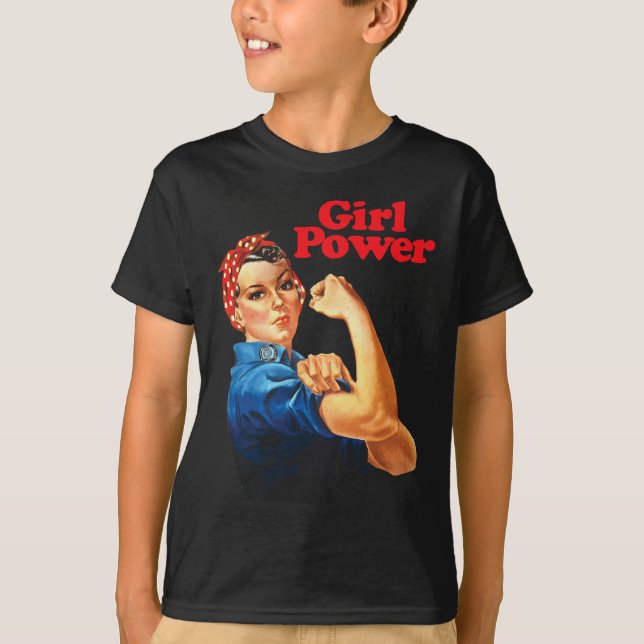 No resiste el poder de la chica a las camisetas (Anverso)