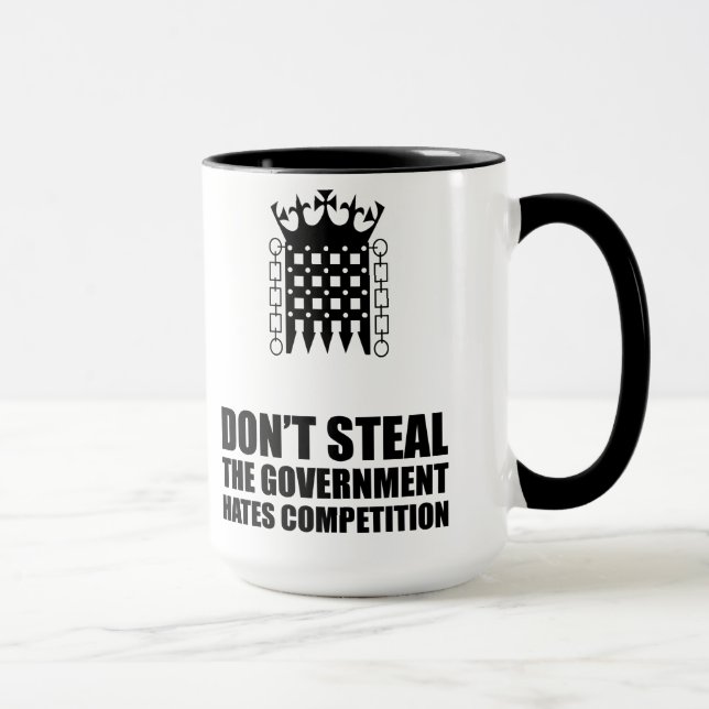 No robe la taza de las competencias de los odios (Derecha)