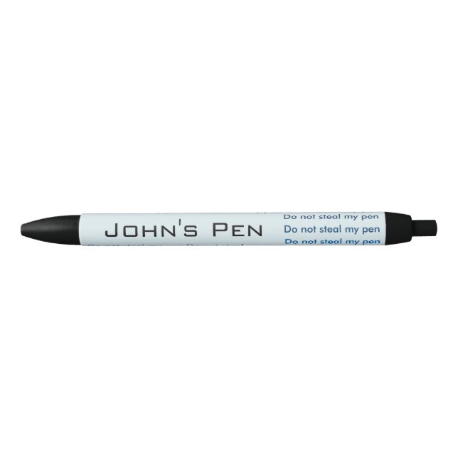 No robe mi pluma - personalizado (Anverso)