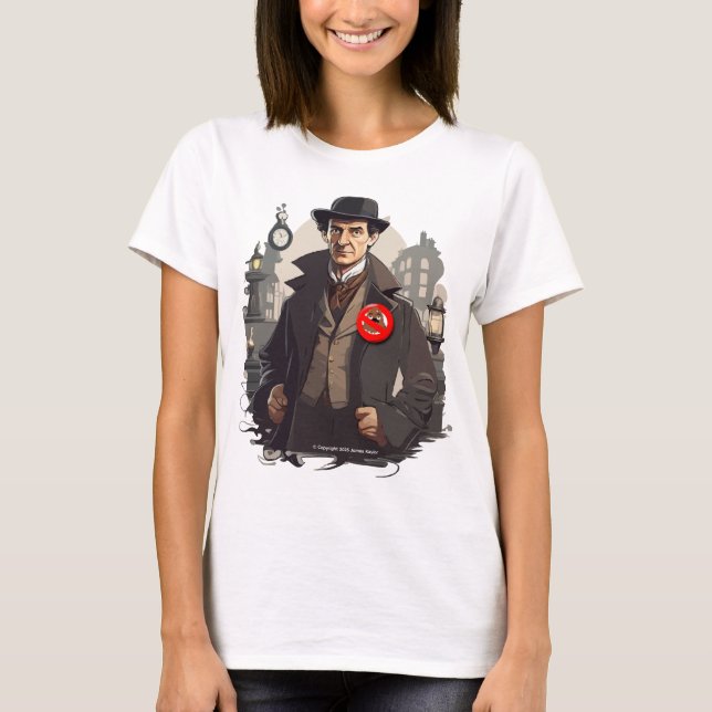 No S... Camisa de mujer Sherlock (Anverso)