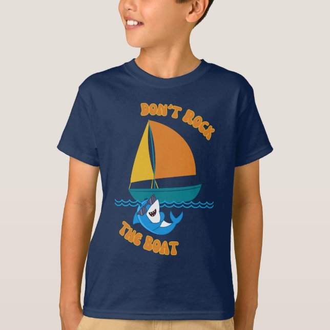 No sacudan el bote - camiseta juvenil (Anverso)