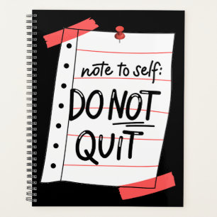 No salir del planificador de calendarios de notas 