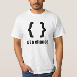 No se abre una oportunidad - Camisa para programad