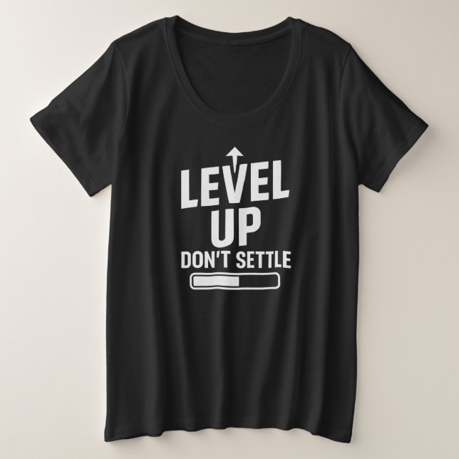 No se conformen los niveles (Anverso del diseño)