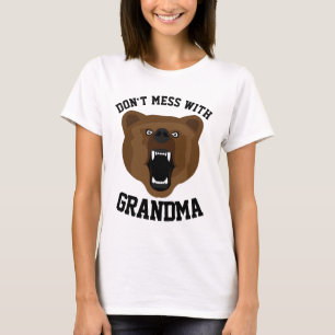 NO SE ENCANTEN CON Camisetas GRANDMA Graciosas