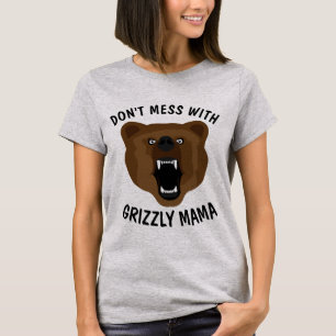 NO SE ENCANTEN CON MAMÁ, Camisetas DE MOM
