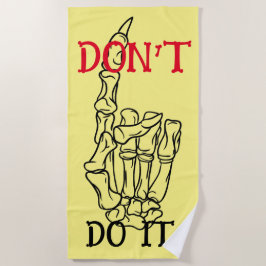 NO SE HAGAN toallas de playa