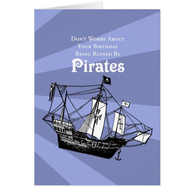 No se preocupe de piratas (Frente)