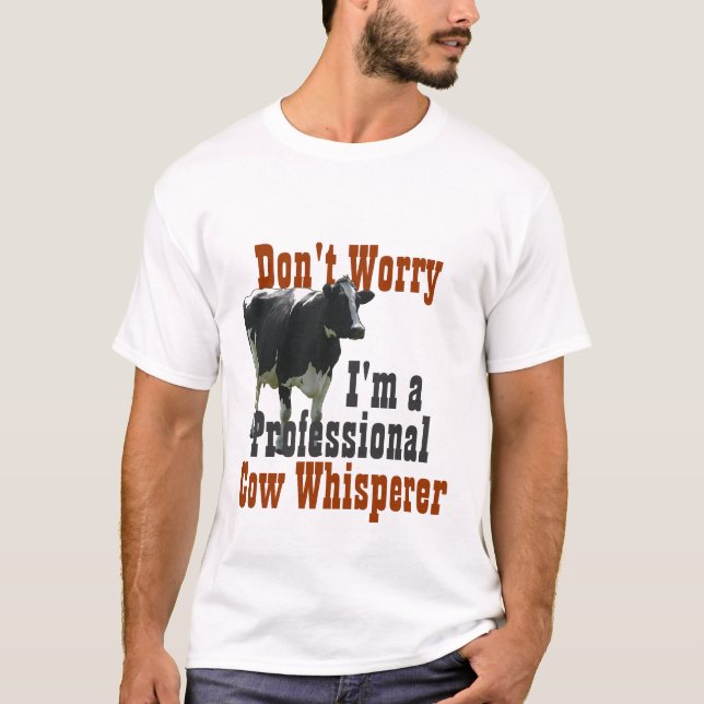 No se preocupe me son camiseta profesional de (Anverso)
