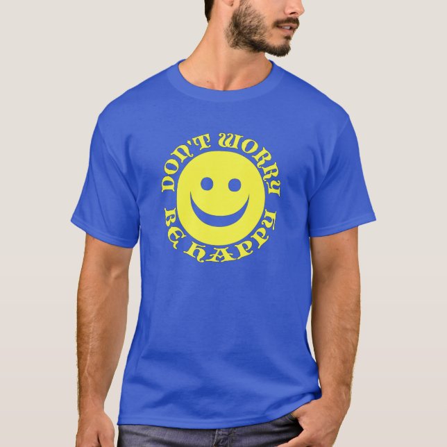 No se preocupe sea camisa feliz (Anverso)