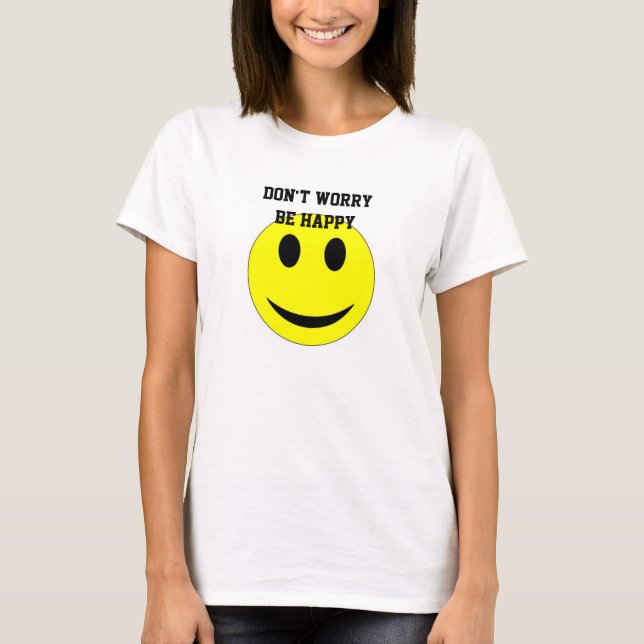 No se preocupe sea la camiseta básica de las (Anverso)