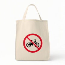No se prohíbe el Rótulo en bicicleta | Bolsa de To