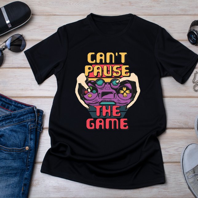 No se puede detener el juego - Camiseta divertida  (Subido por el creador)