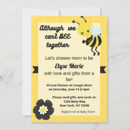 No se puede reunir la invitación de Baby Shower