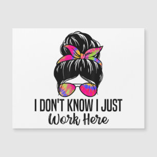 No sé que solo trabajo aquí curiosas citas de sarc