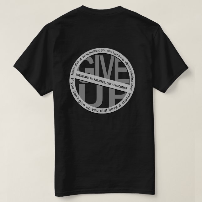 No se rindan las camisetas (Reverso del diseño)