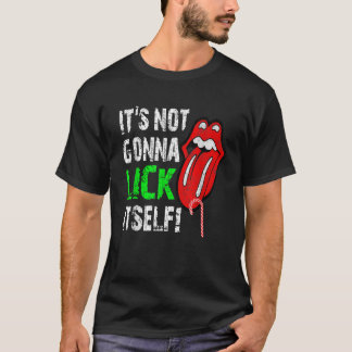 No se va a lamer la camiseta de estilo vintage