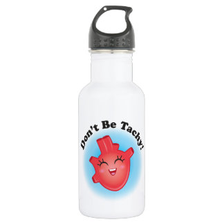 No sea botella de agua anatómica del corazón de