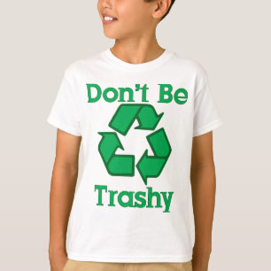 No sea camiseta del Día de la Tierra del niño