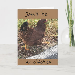¡NO SEA UN POLLO **60** NO ES TAN MALO! TARJETA