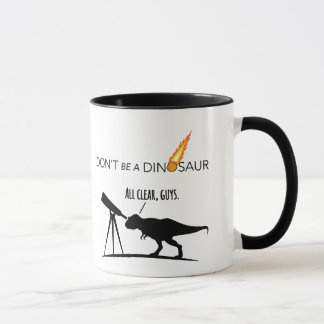 No sea una taza del dinosaurio