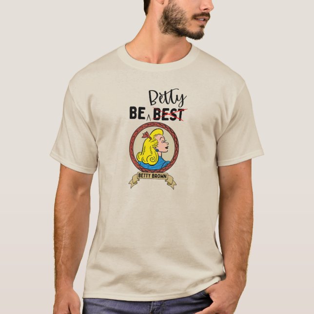 "No seas mejor... sé mejor". Camiseta (Anverso)