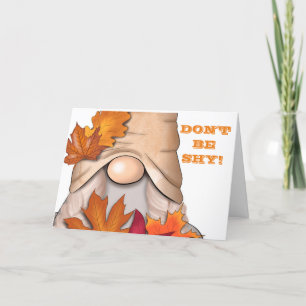 NO SEAS MIEDO **21º CUMPLEAÑOS** TARJETA DE CUMPLE