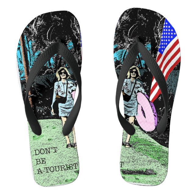 No seas turista, chancletas (Plantilla)