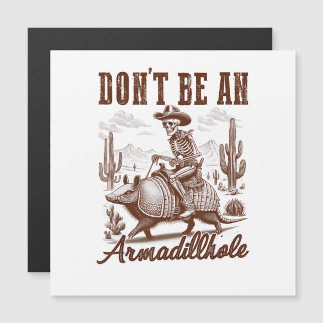 No seas un Armadillhole (Anverso/Reverso)