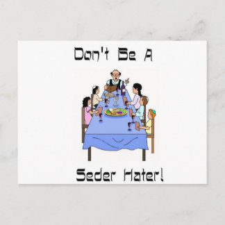 No seas una postal de Seder Hater