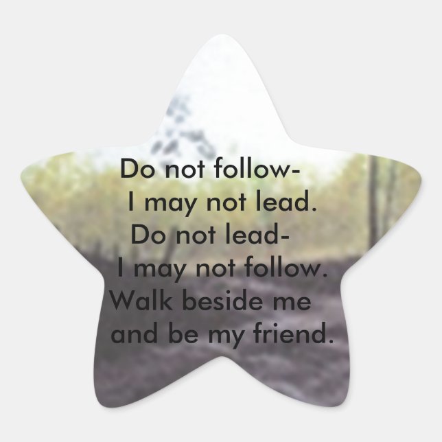 NO SIGA QUE PUEDO NO LIDERAR PEGATINA (Anverso)