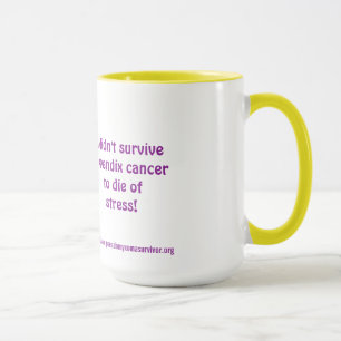 No sobreviví la taza del campanero del cáncer de