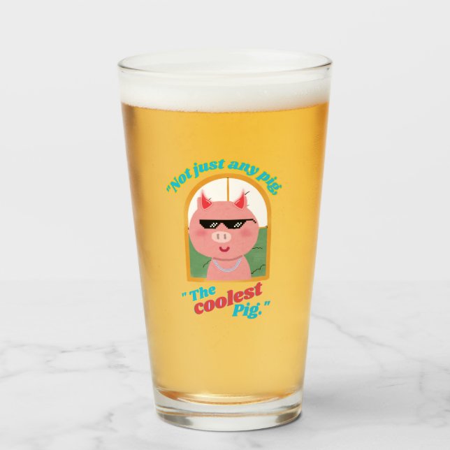 No sólo cualquier cerdo, el cerdo más genial (Reverso (lleno))