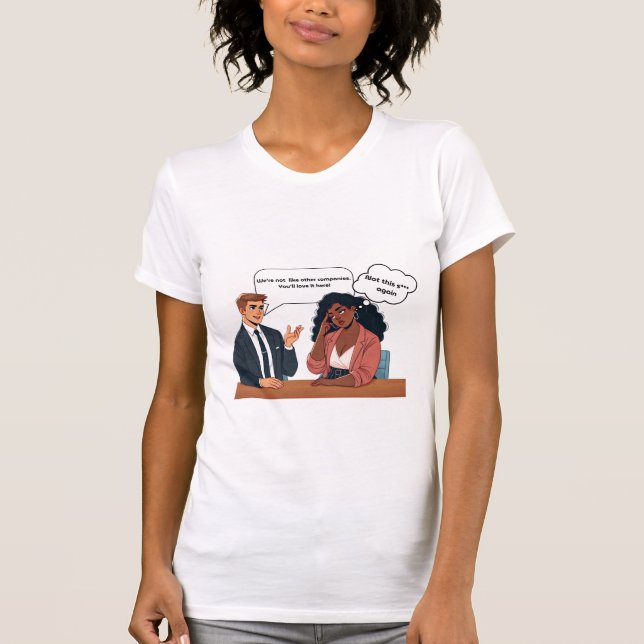 No somos como las camisetas de otras compañías (Anverso)