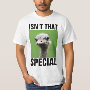 NO SON ESE ESPECIAL Y DIVERTIDO CAMISETAS DE OSTRI