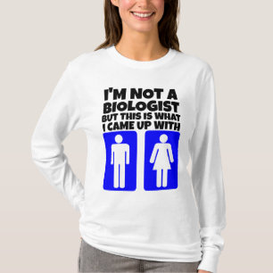 NO SOY BIOLÓGICA - CAMISETAS DE DIVERSIÓN PARA HOM