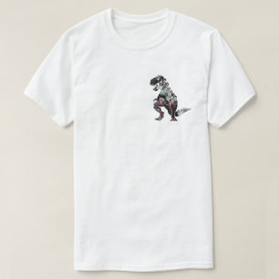 "NO SOY" CAMISETA FLORAL EXTINTA DEL BLANCO DEL