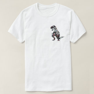 "NO SOY" CAMISETA FLORAL EXTINTA DEL BLANCO DEL