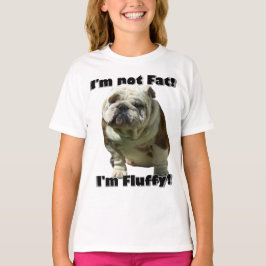 No soy camiseta gorda del bulldog