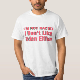 No soy camiseta racista