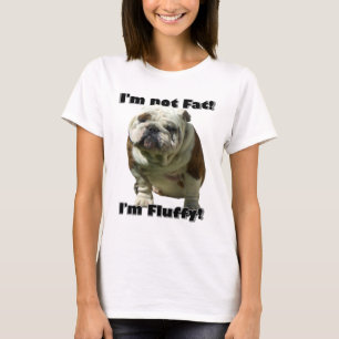 No soy camisetas sin mangas gordas del bulldog