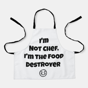 No Soy Chef Soy El Destructor De Comida Delantal D